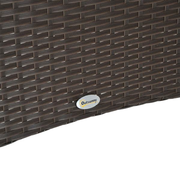 Matsalsbord, 150x85x74 cm, Brun Svart