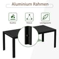 Miniatyrbillede 4 af 9: Havebord, 120x70 cm, Sort