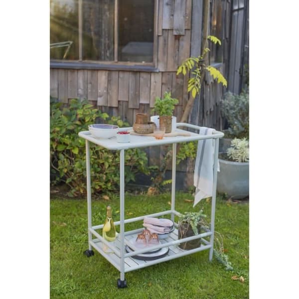 Trädgårdsvagn - LIVOO - GS163C - Rostbeständigt stål - 2 hjul - 61 x 42 cm