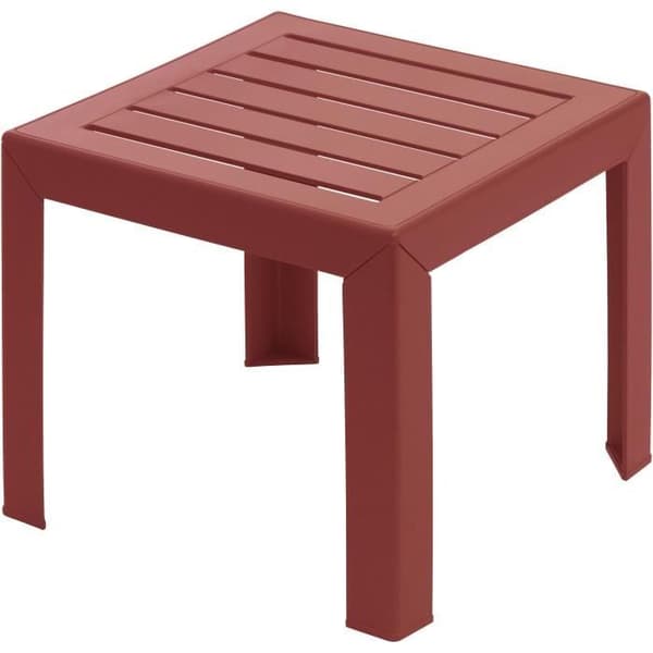 Soffbord - GROSFILLEX - MIAMI - 40x40x41cm - Bossa Nova Röd