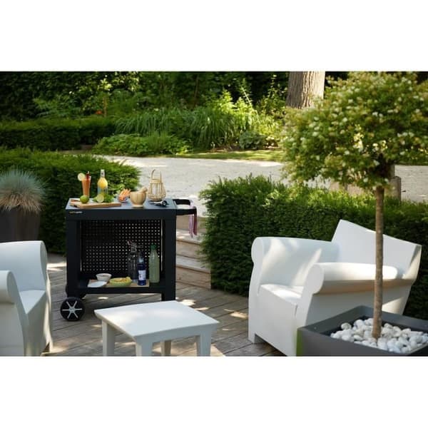 Tarjoiluvaunu - COOK'IN GARDEN - Reva 80 - 100% metallia