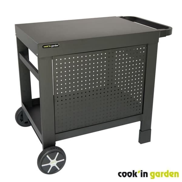 Tarjoiluvaunu - COOK'IN GARDEN - Reva 80 - 100% metallia