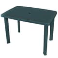 Miniatyrbild 1 av 2: Trädgårdsbord grön 101x68x72 cm plast