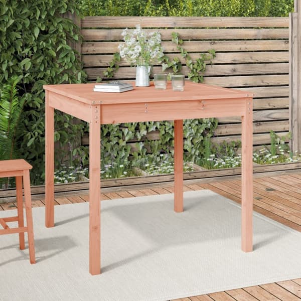 Trädgårdsbord 82,5x82,5x76 cm massivt douglasträ