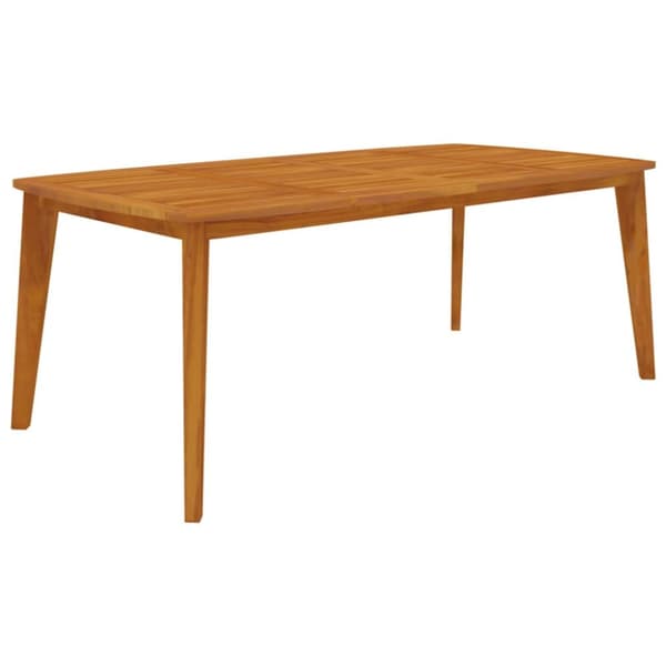 Trädgårdsbord 200x100x75 massivt akaciaträ