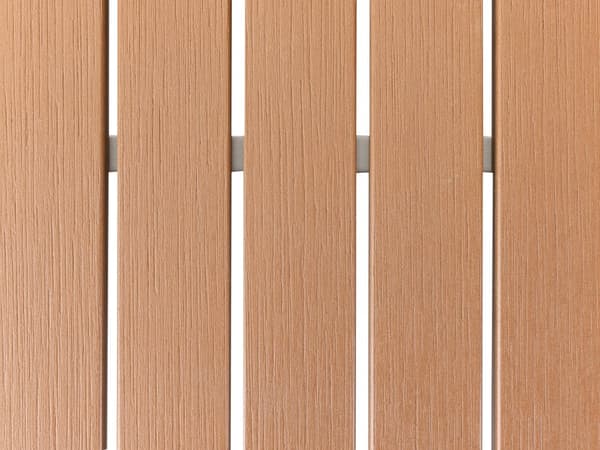 Utendørs spisebord Hvit og Brun Metall Syntetisk tre 150 x 50 cm 2 personer Rektangulær form Moderne stil Hagebord Barbord Hagemøbler