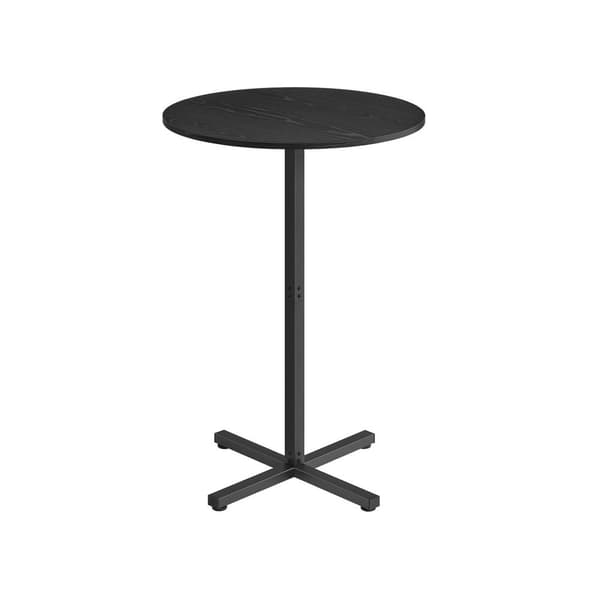 Søjlebord - Runde - 60 x 60 x 104,5 cm - Ebony Black