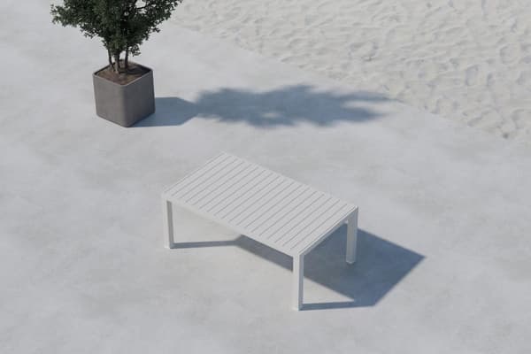 FURNLUX ULKOKAHVIPÖYTÄ COPACABANA BEIGE 70CM