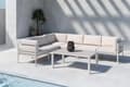 Pikkukuva 6 / 7: FURNLUX ULKOKAHVIPÖYTÄ COPACABANA BEIGE 70CM