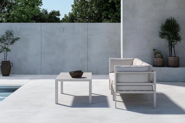 FURNLUX ULKOKAHVIPÖYTÄ COPACABANA BEIGE 70CM