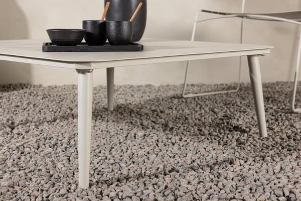 FURNLUX SOFFBORD FÖR UTOMHUSBRUK LINA BEIGE 90CM