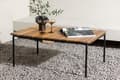 Pikkukuva 5 / 7: FURNLUX ULKOKAHVIPÖYTÄ PENH ACACIA & MUSTA 65CM