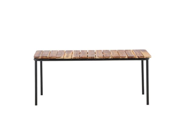 FURNLUX ULKOKAHVIPÖYTÄ PENH ACACIA & MUSTA 65CM