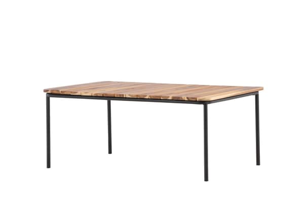 FURNLUX ULKOKAHVIPÖYTÄ PENH ACACIA & MUSTA 65CM