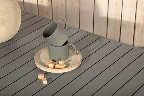 FURNLUX SOFFBORD FÖR UTOMHUSBRUK COPACABANA GRÅGRÖN 70CM