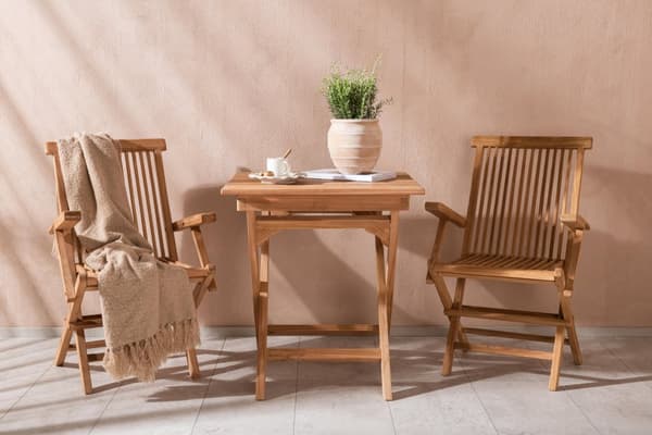 FURNLUX MATBORD FÖR UTOMHUSBRUK GHANA TEAK 70CM