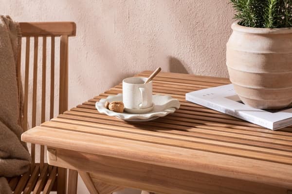 FURNLUX MATBORD FÖR UTOMHUSBRUK GHANA TEAK 70CM