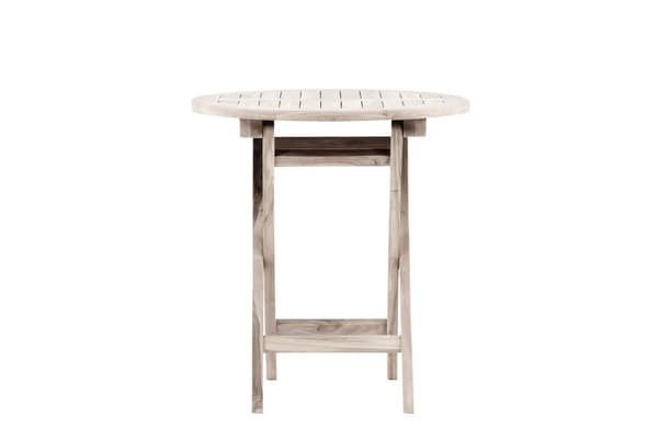 FURNLUX ULKOKAHVIPÖYTÄ KENYA BEIGE 70CM