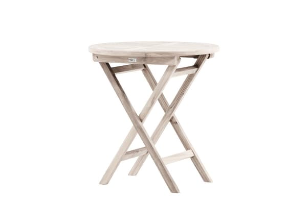 FURNLUX ULKOKAHVIPÖYTÄ KENYA BEIGE 70CM