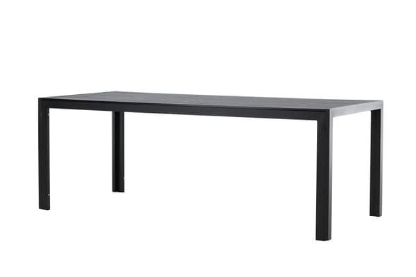 FURNLUX ULKORUOKAPÖYTÄ MIRKO MUSTA 90CM