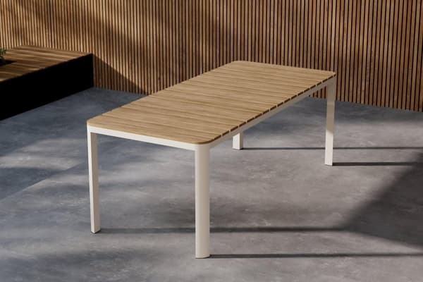 FURNLUX MATBORD FÖR UTOMHUSBRUK ETNA BRUN & BEIGE 90CM