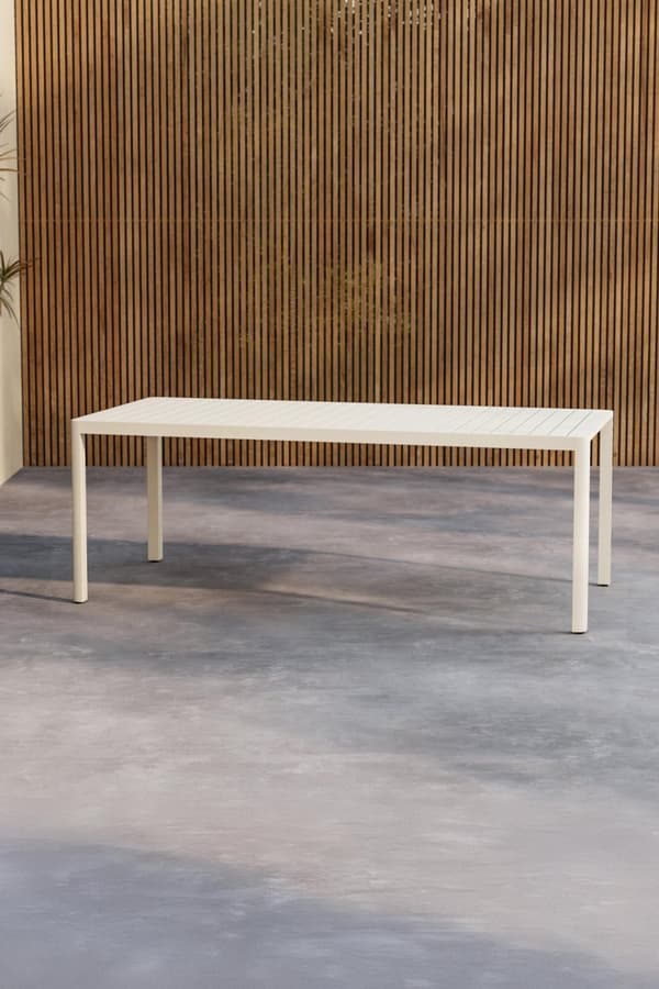 FURNLUX ULKORUOKAPÖYTÄ GIARDINI BEIGE 90CM