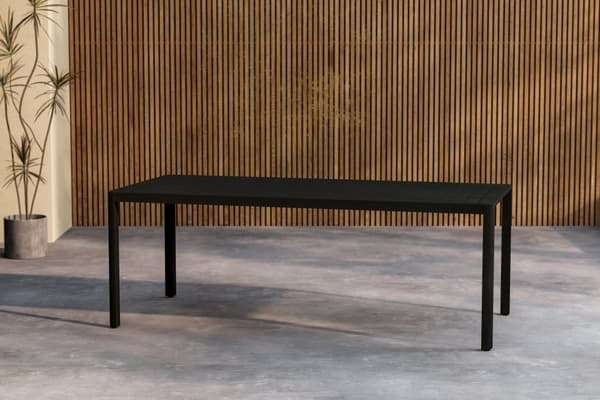 FURNLUX MATBORD FÖR UTOMHUSBRUK GIARDINI SVART 90CM