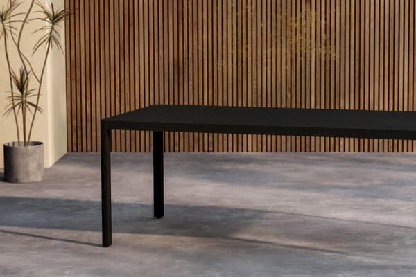 FURNLUX MATBORD FÖR UTOMHUSBRUK GIARDINI SVART 90CM
