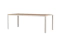 Pikkukuva 1 / 7: FURNLUX ULKORUOKAPÖYTÄ BREAK TEAK & BEIGE 90CM