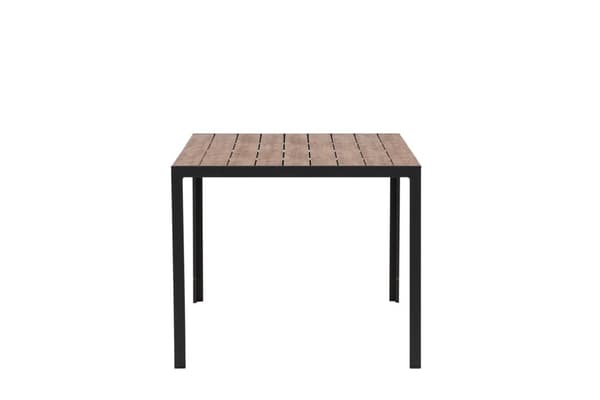FURNLUX MATBORD FÖR UTOMHUSBRUK BREAK BRUN & SVART 90CM
