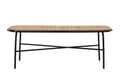 Miniatyrbild 2 av 7: FURNLUX MATBORD FÖR UTOMHUSBRUK HOLMBECK BRUN & SVART 90CM