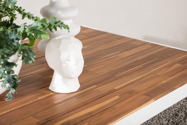 FURNLUX ULKOTILOJEN RUOKAPÖYTÄ BOIS ACACIA & VALKOINEN 100CM
