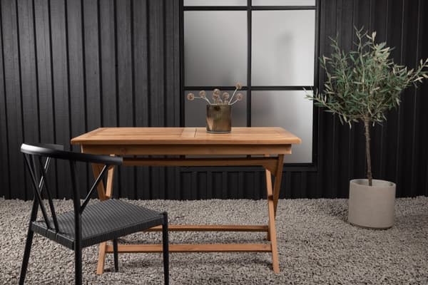 FURNLUX ULKOTILOJEN RUOKAPÖYTÄ KENYA TEAK 70CM