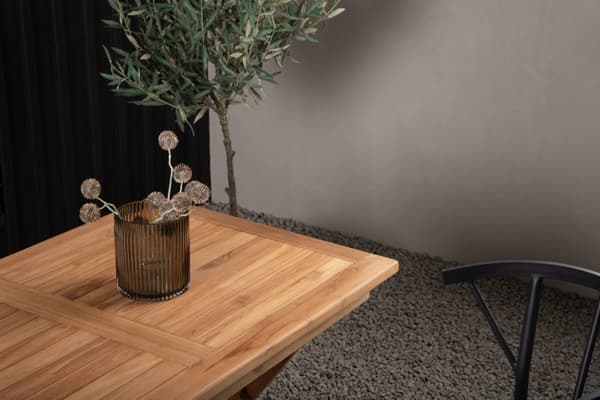 FURNLUX ULKOTILOJEN RUOKAPÖYTÄ KENYA TEAK 70CM