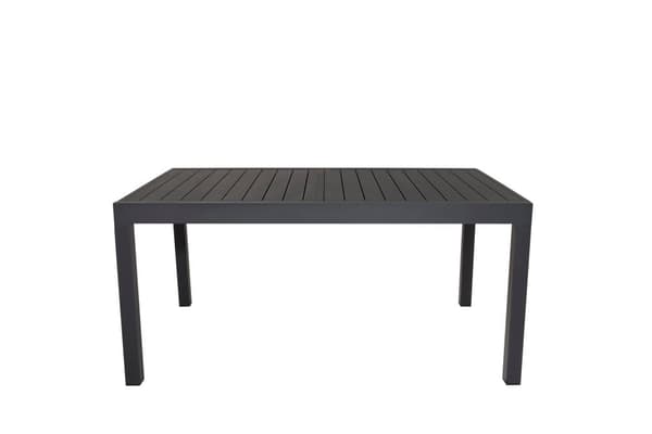 FURNLUX ULKORUOKAPÖYTÄ MARBELLA MUSTA 100CM