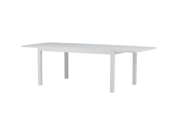 FURNLUX ULKORUOKAPÖYTÄ MARBELLA VALKOINEN 100CM