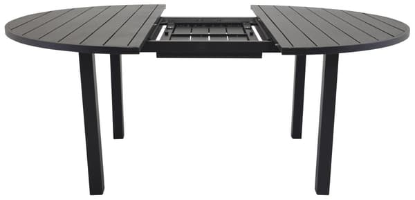 FURNLUX UDENDØRS SPISEBORD MARBELLA SORT 140CM