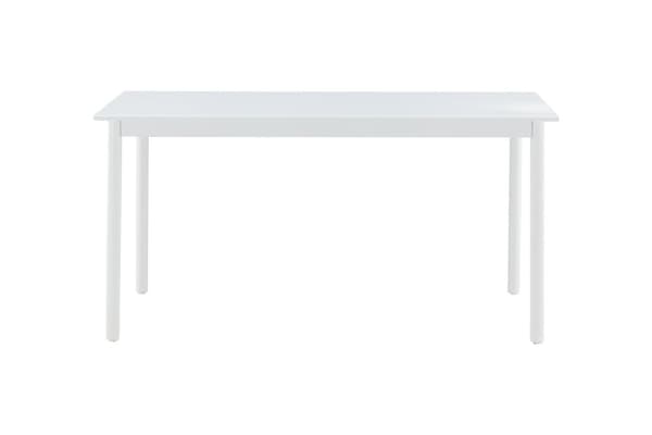FURNLUX ULKORUOKAPÖYTÄ MODENA VALKOINEN 100CM
