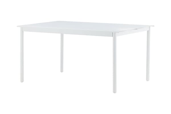 FURNLUX ULKORUOKAPÖYTÄ MODENA VALKOINEN 100CM
