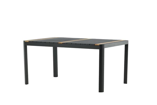 FURNLUX MATBORD FÖR UTOMHUSBRUK TOGO TEAK & SVART 90CM