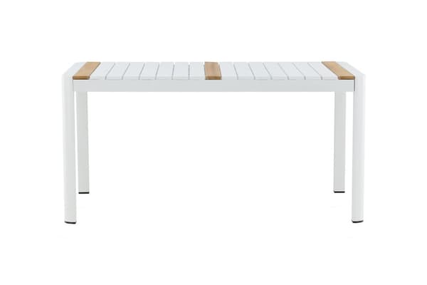 FURNLUX MATBORD FÖR UTOMHUSBRUK TOGO TEAK & VITT 90CM