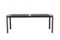 Pikkukuva 2 / 6: FURNLUX ULKORUOKAPÖYTÄ TOGO TEAK & MUSTA 100CM
