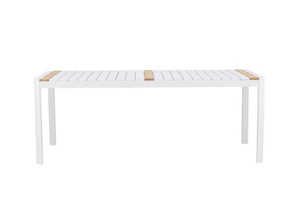 FURNLUX MATBORD FÖR UTOMHUSBRUK TOGO TEAK & VITT 100CM