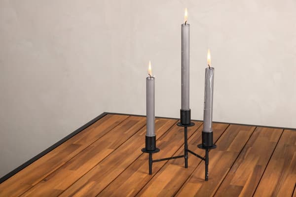 FURNLUX ULKORUOKAPÖYTÄ KHUNG AKAASIA & MUSTA 100CM