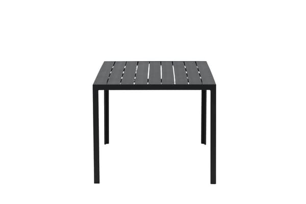 FURNLUX ULKOTILOJEN RUOKAPÖYTÄ BREAK MUSTA 90CM