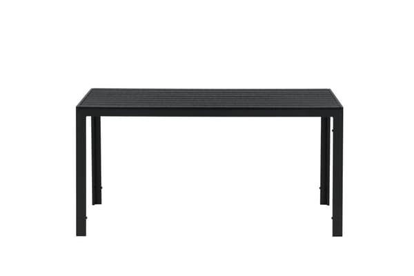 FURNLUX ULKOTILOJEN RUOKAPÖYTÄ BREAK MUSTA 90CM