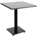 Miniatyrbild 3 av 3: Vacchetti 6456610000 Top Table Résine för Utomhus Grå 56 x 56 x 3 cm