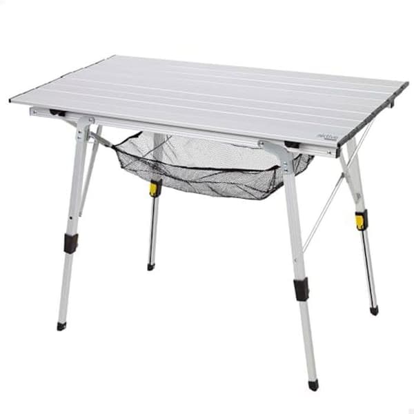 Fällbord - AKTIVE - Aluminium - 90 x 51 x 45/70 cm - Justerbart - 30 kg kapacitet