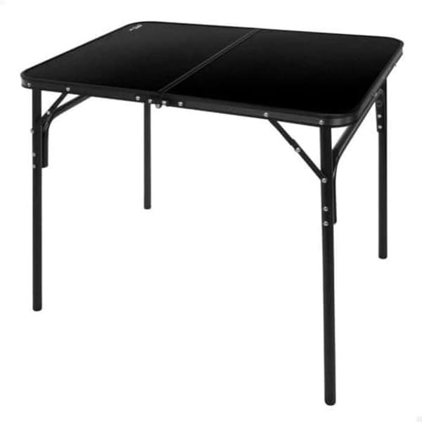 Fällbart bord - AKTIVE - 90 x 60 x 70 cm - MDF och aluminium - Halkfritt - Fällbart