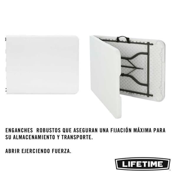 Fällbart bord - LIVSTID - 184x76x73,5 cm - Ultrabeständigt - Fällbart - Utomhus